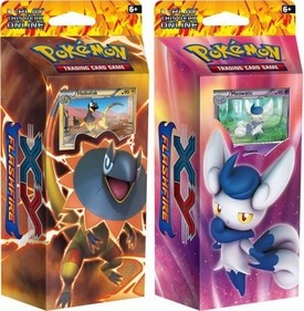 Pokemon Flashfire XY Starter Deck Set - Heliolisk & Meowstic Decks