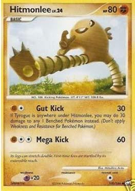 Pokemon Legends Awakened Common Card - Hitmonlee 100/146