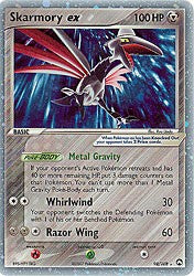 Pokemon EX Power Keepers Ultra Rare Card - Skarmory ex 98/108