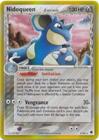 Pokemon EX Dragon Frontiers - Nidoqueen (Holofoil) Card