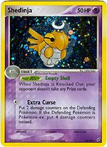 Pokemon EX Deoxys Holo Rare Card - Shedinja 14/107