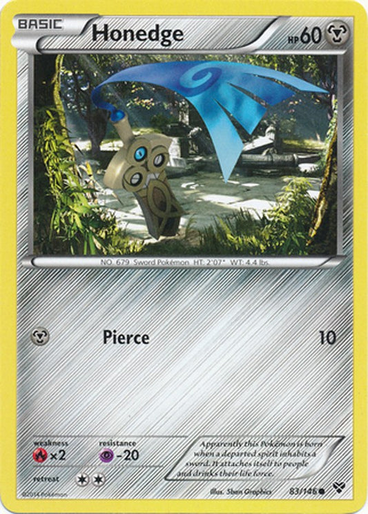 Honedge 83/146 - Pokemon XY Common Card