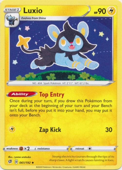 Luxio - 061/192 Pokemon » SWSH Rebel Clash Uncommon