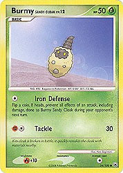 Pokemon Diamond and Pearl Majestic Dawn- Burmy(Common)