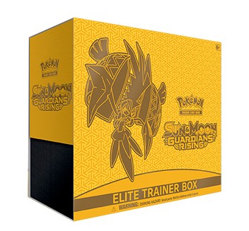 Pokemon Sun & Moon Guardians Rising Elite Trainer Box
