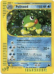 Pokemon E Skyridge - Politoed Holofoil