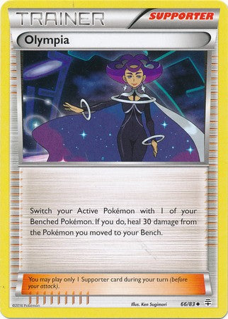 Olympia 66/83 Uncommon - Pokemon Generations Card