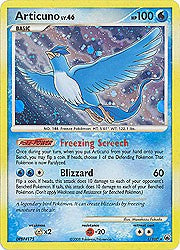 Pokemon Diamond and Pearl Majestic Dawn- Articuno(Holofoil)