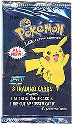 Topps Pokemon Card Johto League Champions Booster Pack PokeOrder.com Topps Pokemon Card Johto League Champions Booster Pack PokeOrder.com