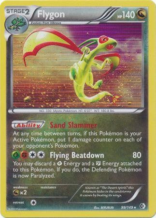 all flygon pokemon cards Pokemon Boundaries Crossed Flygon #99