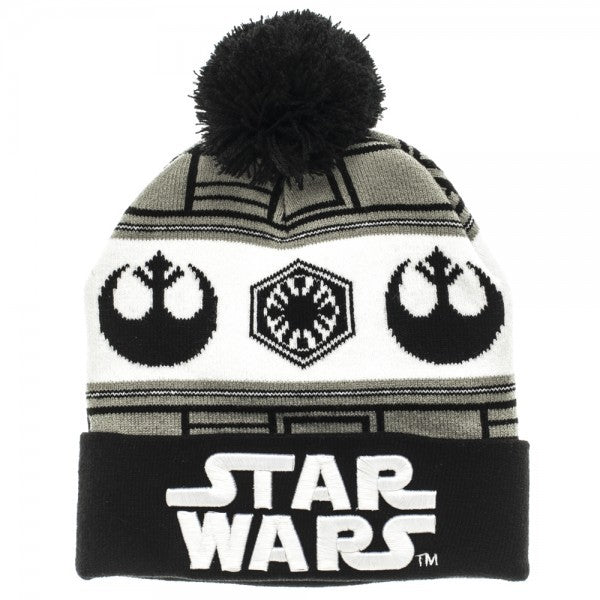 Star Wars 7 Versus Fair Isle Cuff Knit Beanie