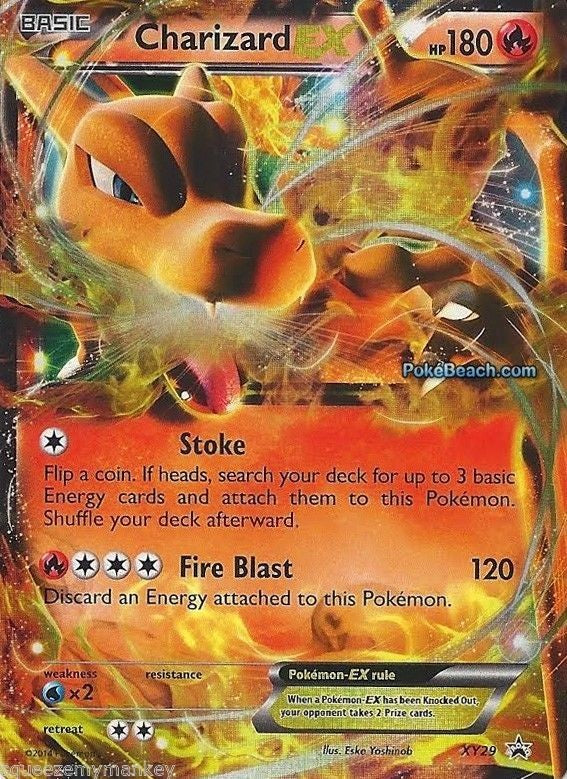 Charizard EX XY29 - Pokemon Promo Ultra Rare Card