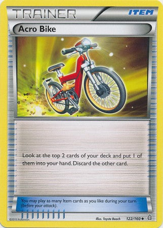 Acro Bike 122/160 Trainer - Pokemon XY Primal Clash Single Card