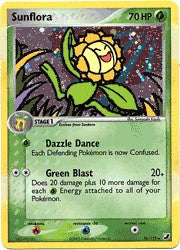 Pokemon EX Unseen Forces Holo Rare Card - Sunflora 16/115