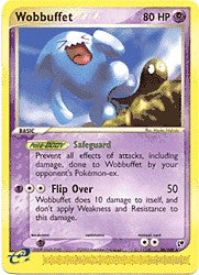 Pokemon Sandstorm Rare Card - Wobbuffet 26/100