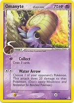 Pokemon EX Holon Phantoms - Omanyte