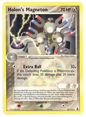 Pokemon EX Delta Species- Holon's Magneton