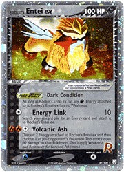 Pokemon Team Rocket Returns Ultra Rare Card - Rocket's Entei ex 97/109