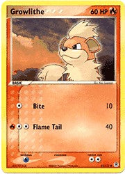 Pokemon EX Fire Red & Leaf Green - Growlithe
