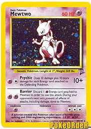 Pokemon Base Set 2 Holofoil Card - Mewtwo 10/130