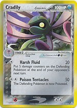 Pokemon EX Holon Phantoms - Cradily (Holofoil)
