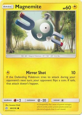 Magnemite - 68/236 - Common Sun & Moon: Cosmic Eclipse Singles