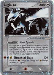 Pokemon EX Unseen Forces Ultra Rare Card - Lugia ex 105/115