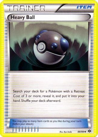 Pokemon Next Destinies Uncommon Card - Heavy Ball 88/99