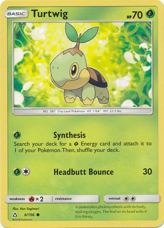 Turtwig 6/156 Common - Pokemon Ultra Prism