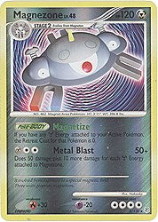 Pokemon Diamond & Pearl Reverse Holo Rare Card - Magnezone 8/130