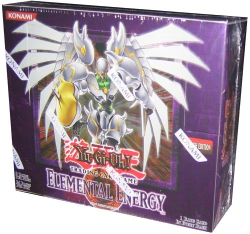 YuGiOh Elemental Energy Booster Box