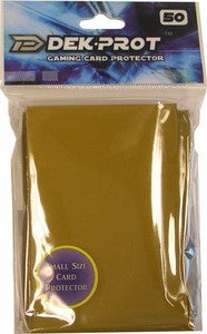 Dek Prot YuGiOh Sized Card Sleeves - Sunset Gold (50 Card Sleeves)