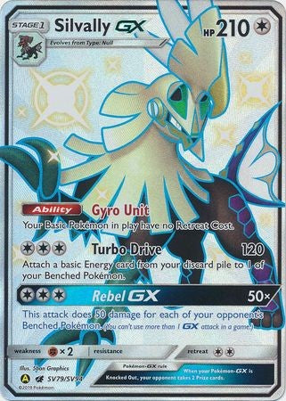 Silvally GX - SV79/SV94 - Shiny Ultra Rare Sun & Moon: Hidden Fates Singles