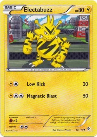 Electabuzz 53/149 - Pokemon Boundaries Crossed Common Card