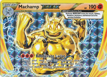 Machamp 60/108 Break Rare - Pokemon XY Evolutions Single Card
