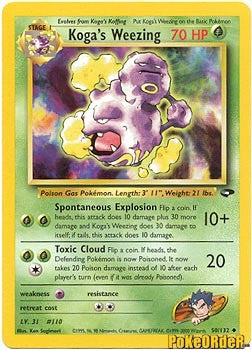 Gym Challenge - Koga's Weezing