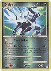 Pokemon Diamond & Pearl Reverse Holo Rare Card - Dialga 1/130