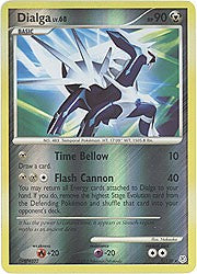 Pokemon Diamond & Pearl Reverse Holo Rare Card - Dialga 1/130