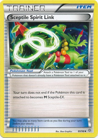 Pokemon Ancient Origins Sceptile Spirit Link #80 Pokemon Ancient Origins Sceptile Spirit Link #80