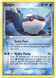Pokemon EX Emerald Rare Card - Kyogre 15/106