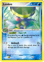 Pokemon EX Deoxys Uncommon Card - Lombre 33/107