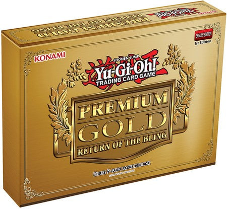 YuGiOh Premium Gold Return of the Bling Box