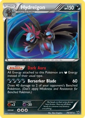 pokemon hydreigon card value Pokemon Noble Victories Holo Rare Card