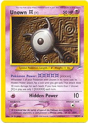 Neo Destiny Rare - Unown (XXXXX)