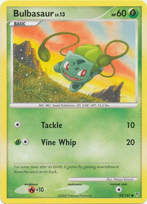 Pokemon Supreme Victors Common Card - Bulbasaur 93/147
