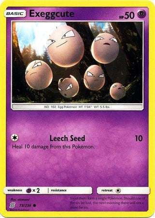Exeggcute - 73/236 - Common Sun & Moon: Unified Minds