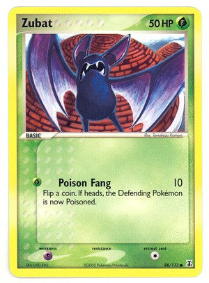 pokemon zubat card Pokemon EX Delta Species- Zubat – PokeOrder.com