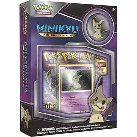 Pokemon Sun & Moon Mimikyu Pin Collection