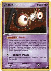 Pokemon ex Unseen Forces - Unown N
