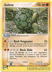 Pokemon EX Dragon - Golem